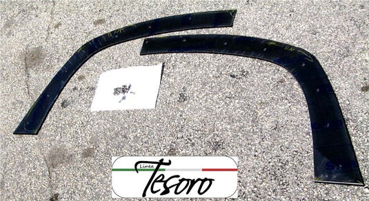 Front Bumper 2pc Guard Tesoro Style For Lamborghini Murcielago 2001-2006