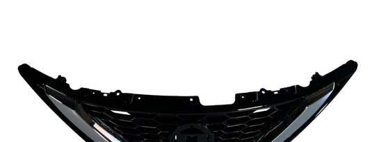 Front Bumper Upper Grille Chrome W/O Emblem Nissan Sentra For 16-19