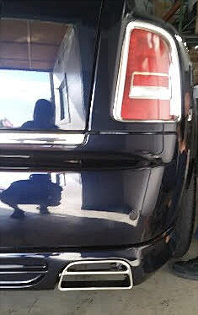 Load image into Gallery viewer, Rear Skirt W Custom Exhaust Tips Luxe-GT Style For Rolls Royce Phantom 2004-2017
