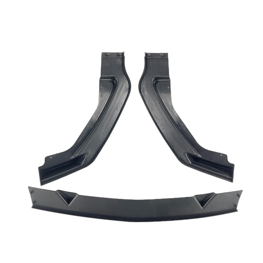 ⭐⭐ FOR 2014 - 2017 INFINITI Q50 FRONT BUMPER LIP SPOILER SPLITTER GLOSSY BLACK⭐⭐