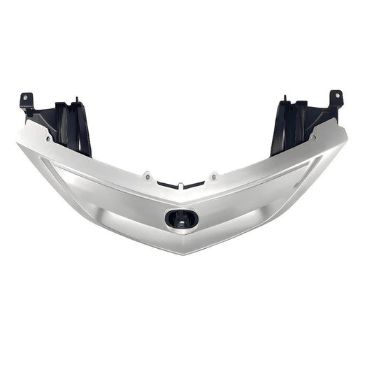 Front Bumper Upper Grille W/ Chrome Molding For Acura MDX 2010 - 2013