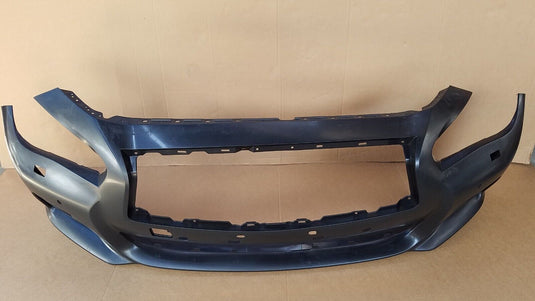 Front Bumper Cover With Sensor Holes For Infiniti Q50 2014 - 2017