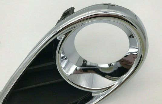 Fog Light Lamp Bezel W/ Chrome Molding Right Passenger For Infiniti FX35 QX70