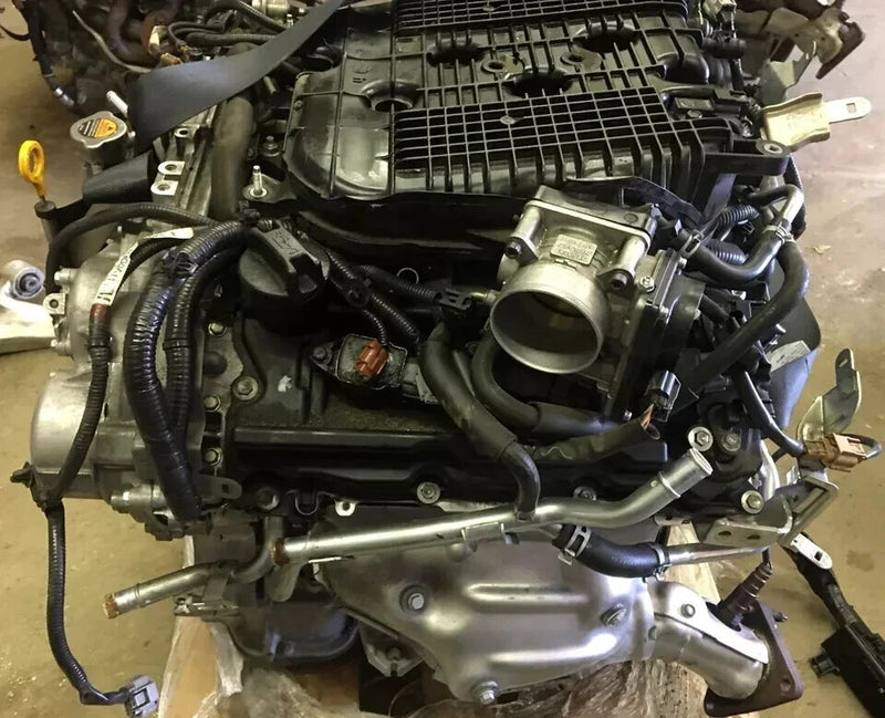 Load image into Gallery viewer, INFINITI M35h RWD HYBRID ENGINE ASSEMBLY AUTO 52K MILES 3.5L 2012-2013 #NB1-ES85
