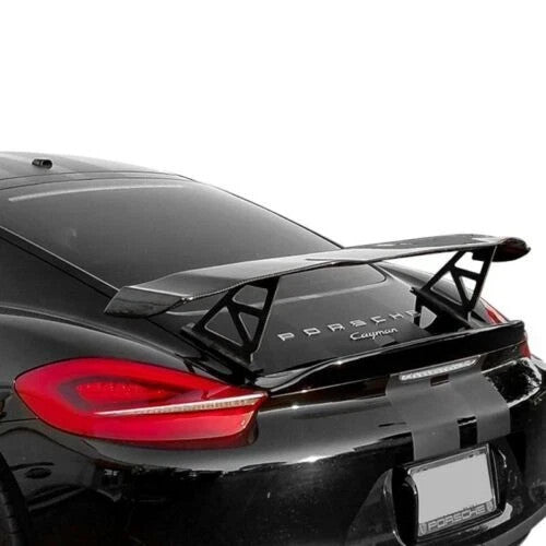 Rear Wing Spoiler GT1 Sport Style For Porsche 981 Cayman 2014-2016 Made In USA