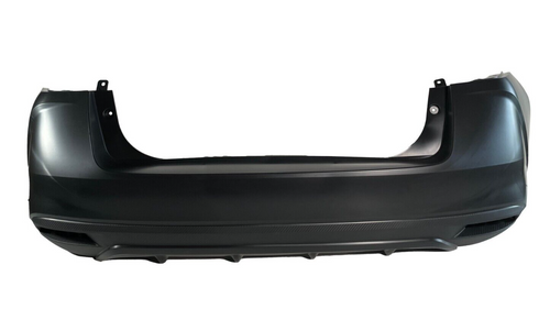 FOR 2020 - 2022 NISSAN VERSA REAR BUMPER COVER PRIMED W/O SENSOR HOLES