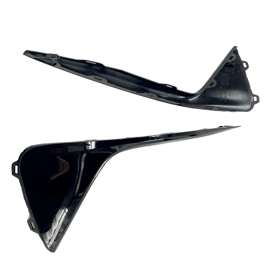 ⭐⭐ FOR 2019 - 2021 ACURA RDX FRONT BUMPER FOG LIGHT STRIP COVER TRIM PAIR ⭐⭐