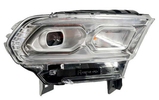 ⭐FOR 2021-2024 DODGE DURANGO RIGHT PASSENGER SIDE LED HEADLIGHT HEADLAMP CHROME⭐