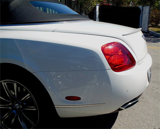 Rear Lip Spoiler Factory Style For Bentley Continental GT Convertible 2010-2011