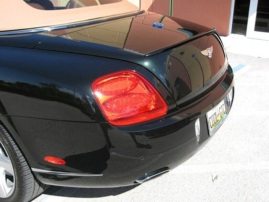 Fiberglass Rear Lip Spoiler Euro Style For Bentley Continental GT Conv. 05-11