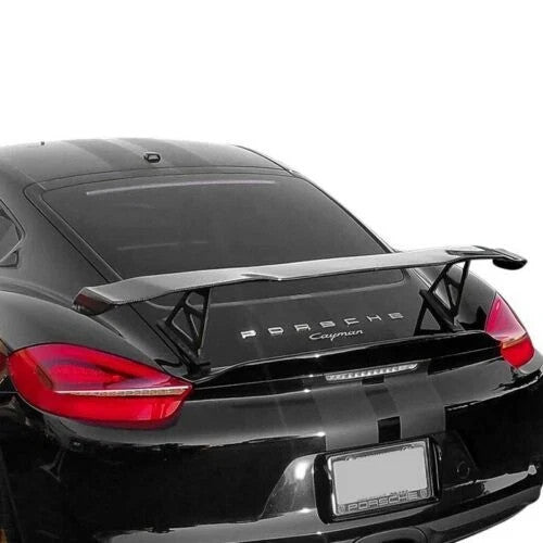 Rear Wing Spoiler GT1 Sport Style For Porsche 981 Cayman 2014-2016 Made In USA