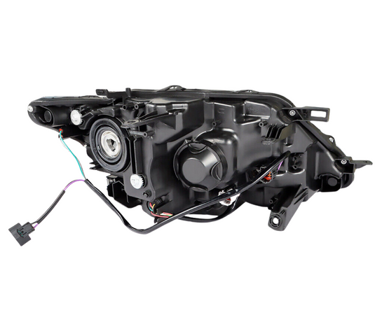Left Driver Side Chrome Halogen Headlight Headlamp For Nissan Rogue 2014 - 2016