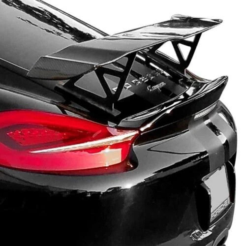 Rear Wing Spoiler GT1 Sport Style For Porsche 981 Cayman 2014-2016 Made In USA