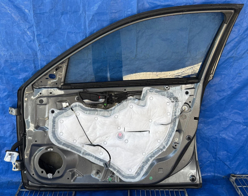 Load image into Gallery viewer, HONDA CIVIC HATCHBACK FRONT RIGHT DOOR ASSEMBLY GRAY NH737M 17-21 # NB2-DRS1821
