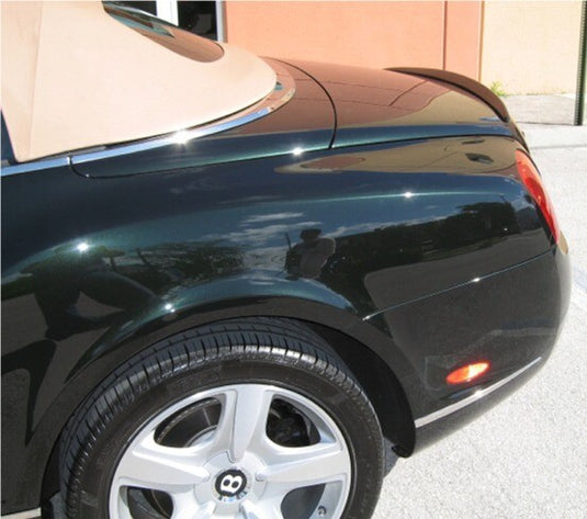 Fiberglass Rear Lip Spoiler Euro Style For Bentley Continental GT Conv. 05-11