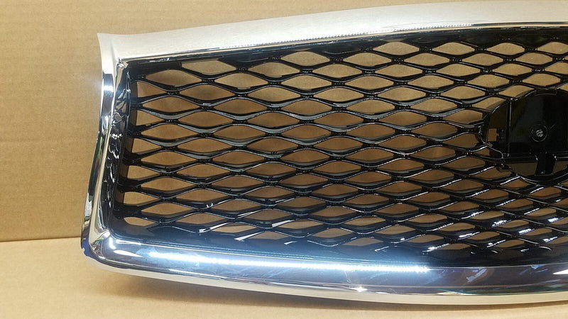 Load image into Gallery viewer, FOR 2014 - 2017 INFINITI Q50 FRONT BUMPER UPPER GRILLE W/O EMBLEM CHROME
