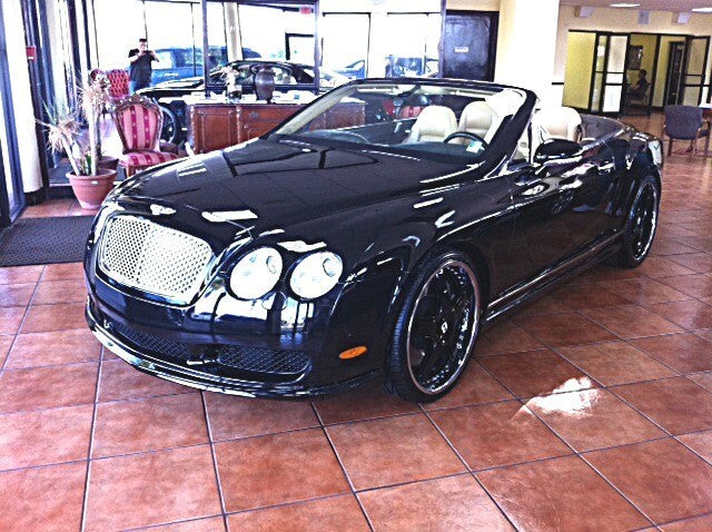 Load image into Gallery viewer, Front Bumper Lower Lip Spoiler Wald Style For Bentley Continental GTC Conv 05-09

