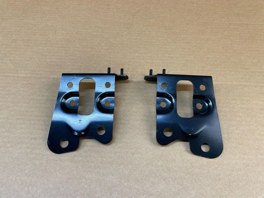 ⭐FOR 14-20 INFINITI Q50 Q60 LEFT & RIGHT SIDE HOOD LATCH LOCK MOUNT BRACKET PAIR