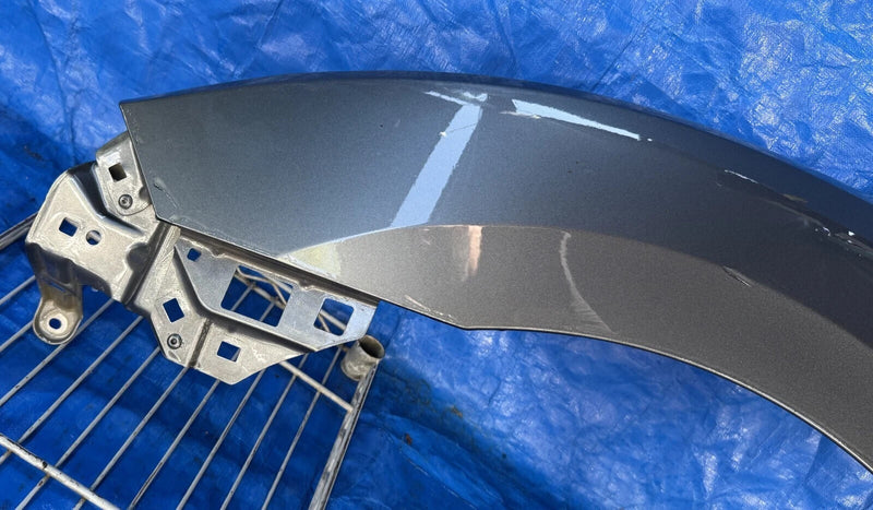 Load image into Gallery viewer, HONDA CIVIC HATCHBACK LEFT SIDE FENDER ASSEMBLY GRAY NH737M 17-21 # OR9-FN1037
