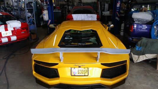 Rear Trunk Lid Wing Spoiler SV Style For Lamborghini Aventador 2012-2017