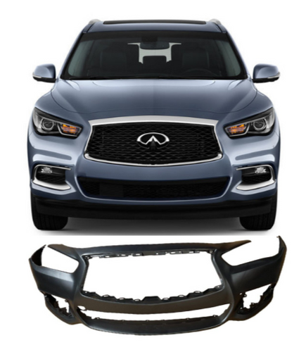⭐⭐ FOR 2016-2020 INFINITI QX60 FRONT BUMPER COVER W/ SENSOR HOLE & PRE-CRASH ⭐⭐