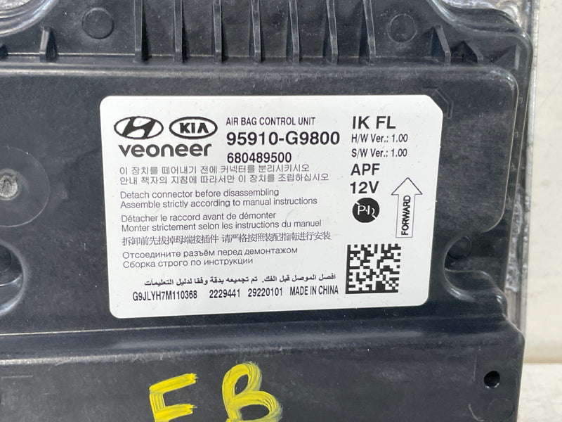 Load image into Gallery viewer, 22-23 GENESISI G70 RESTRAINT DIAGNOSTIC CONTROL MODULE UNIT 95910-G9800 # 100995
