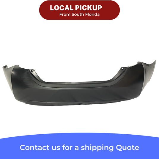 ⭐⭐ FOR 2014 - 2019 TOYOTA COROLLA SEDAN REAR BUMPER COVER PRIMED ⭐⭐