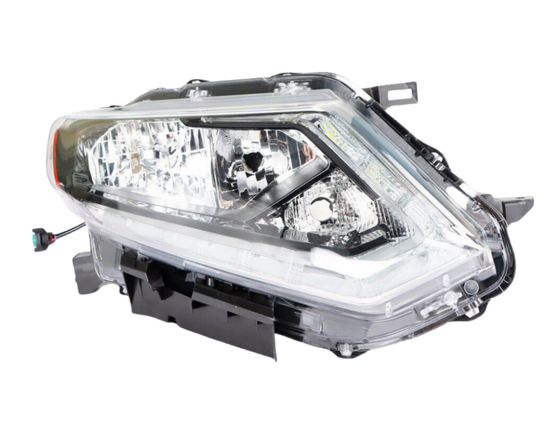 Load image into Gallery viewer, Right Passenger Side Chrome Halogen Headlight Headlamp For Nissan Rogue 14 - 16
