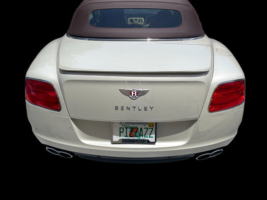 Trunk Lip Spoiler Linea Tesoro Style For Bentley Continental Convertible 2012-17