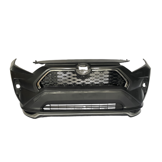Front Bumper Cover Grille Assembly W/O Sensor Hole For Toyota Rav4 2019 - 2024