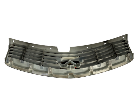Front Bumper Upper Grille Gloss Black W/O Emblem For Infiniti Ex35 Qx50 08-15