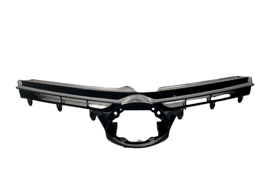 ⭐⭐FOR 2017 - 2018 TOYOTA COROLLA SEDAN FRONT BUMPER UPPER GRILLE GLOSSY BLACK ⭐⭐
