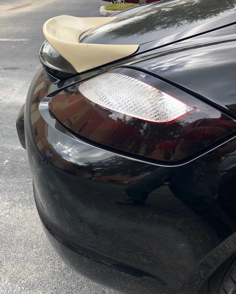 Load image into Gallery viewer, Rear Lip Ducktail Spoiler DS2 Style For Porsche 987 Cayman 2006-2012 USA MADE
