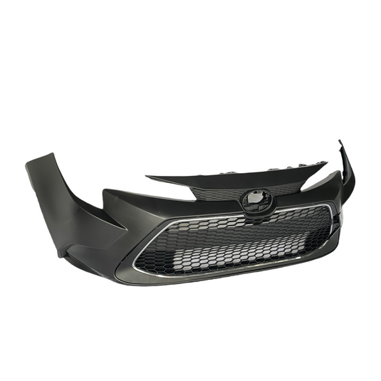 Front Bumper Cover Grille Kit Assembly For Toyota Corolla LE 2020 - 2022