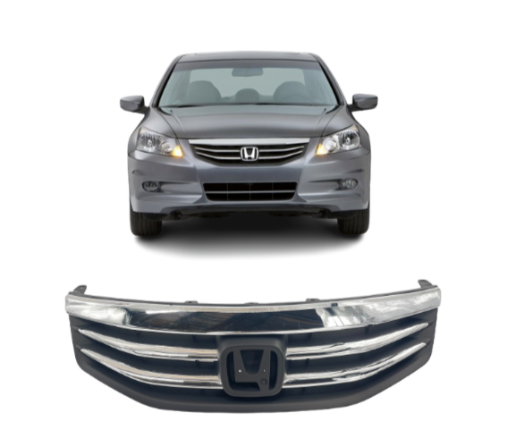 Load image into Gallery viewer, Front Bumper Upper Grille Chrome For Honda Accord Sedan 2011 - 2012
