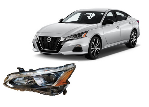 FOR 2019 - 2020 NISSAN ALTIMA LEFT DRIVER SIDE HALOGEN HEADLIGHT HEADLAMP