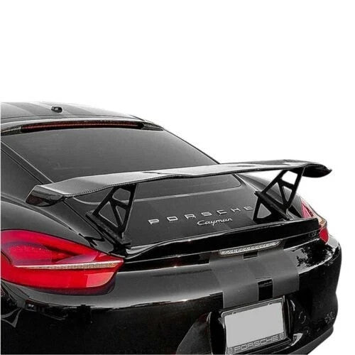 Rear Wing Spoiler GT1 Sport Style For Porsche 981 Cayman 2014-2016 Made In USA