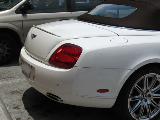 Rear Lip Spoiler Euro Style For Bentley Continental GT Convertible 2010-2011