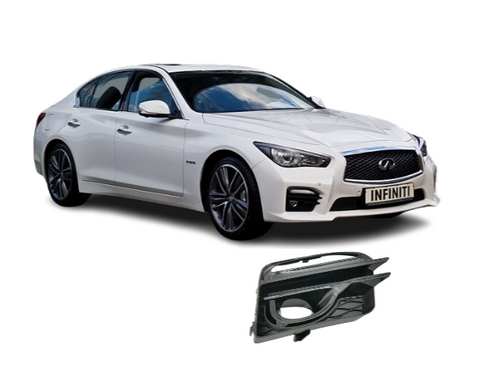 FOR 14-17 INFINITI Q50 SPORT RIGHT PASSENGER SIDE FOG LIGHT LAMP COVER BEZEL
