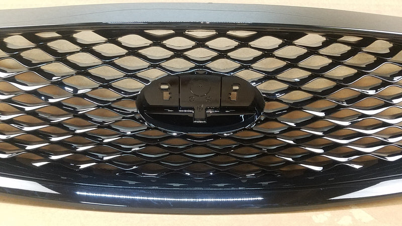 Load image into Gallery viewer, FOR 2018 - 2022 INFINITI Q50 FRONT BUMPER UPPER GRILLE W/O EMBLEM BLACK
