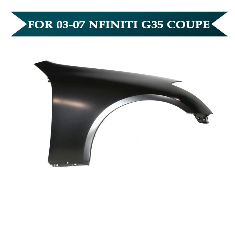 Load image into Gallery viewer, Fender Assembly Right Passenger Side 3.5L For Infiniti G35 Coupe 2003 - 2007
