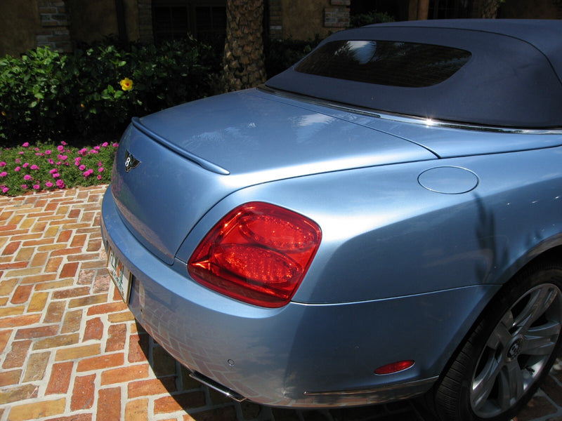 Load image into Gallery viewer, Fiberglass Rear Lip Spoiler Euro Style For Bentley Continental GT Conv. 05-11
