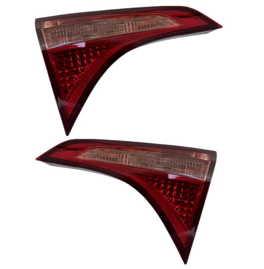 ⭐⭐FOR 17-19 TOYOTA COROLLA LEFT & RIGHT SIDE INNER TAILLIGHT LAMP W/O LED PAIR⭐⭐