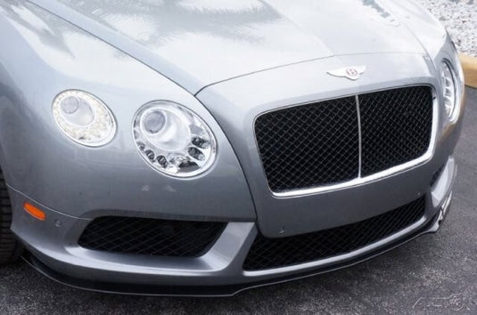 Front Bumper Lip Spoiler OE Style For Bentley Continental Convertible 2012-2017