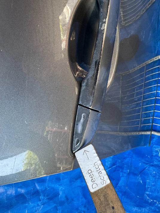 HONDA CIVIC HATCHBACK FRONT RIGHT DOOR ASSEMBLY GRAY NH737M 17-21