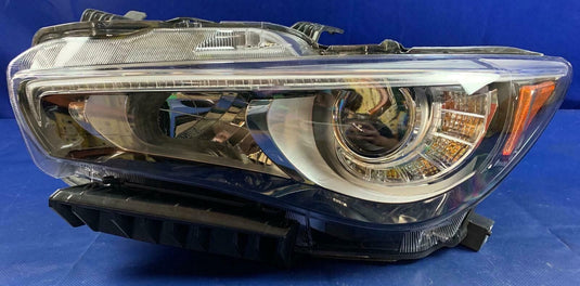 Headlight Headlamp Non AFS Left Driver Side For Infiniti Q50 2014 - 2017