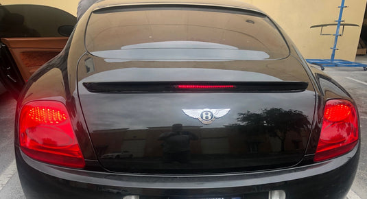 Trunk Lip Spoiler W/ Light Luxe-GT Style For Bentley Continental GT Coupe 05-11