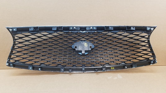 ⭐⭐ FOR 2014 - 2017 INFINITI Q50 FRONT BUMPER UPPER GRILLE W/O EMBLEM CHROME ⭐⭐