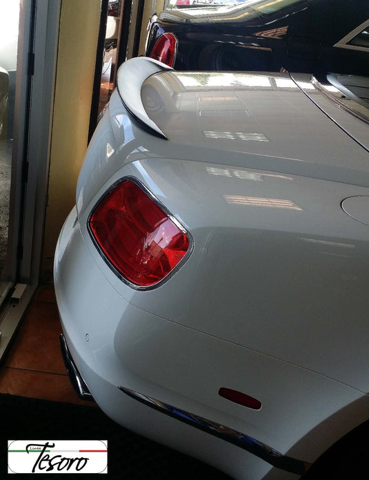 Taller Trunk Lip Spoiler Tesoro Style For Bentley Continental Convertible 12-17