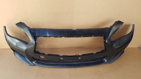 Front Bumper Cover Without Sensor Holes For Infiniti Q50 2014 - 2017